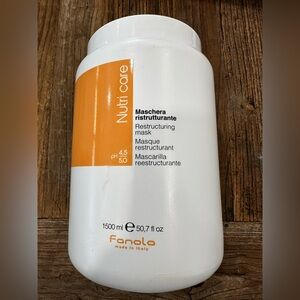 Fanola Nutri Care Restructuring Mask - White & Orange